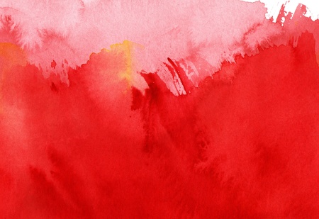 watercolor paints on a rough texture paperの写真素材