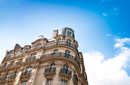 antique city building in paris,france Europeの写真素材