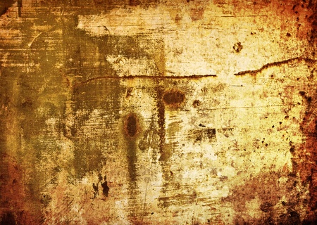 Brown grungy wall - textures for your design