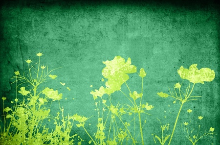 floral style textures with space for text or imageの写真素材