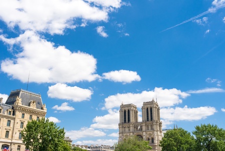 retro style beautiful Parisian streets - with space for text or imageの写真素材