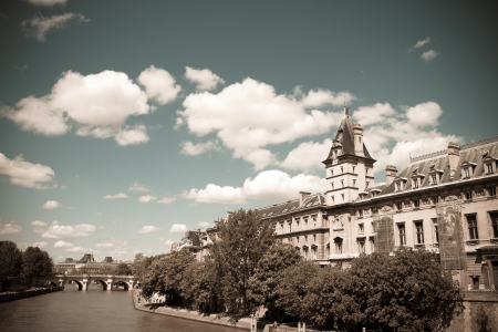 old-fashioned paris franceの写真素材
