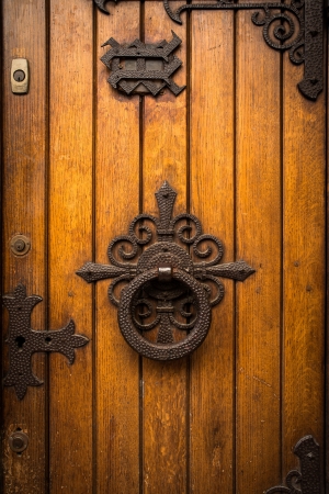 wooden door grunge textures and backgroundsの写真素材