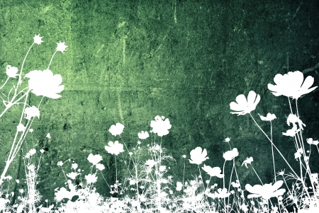 floral style textures with space for text or imageの写真素材