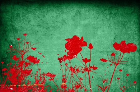 floral style textures with space for text or imageの写真素材