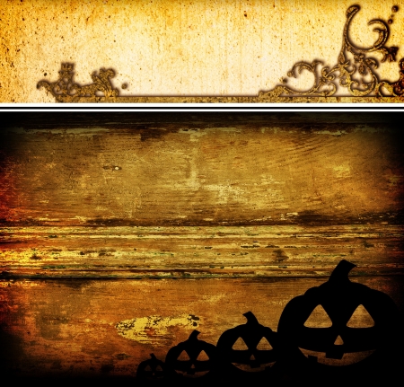 Halloween pumpkins with pumpkin friendsの写真素材