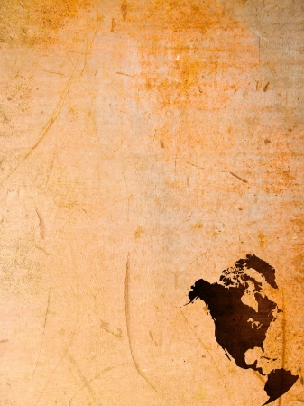 aged America map vintage artwork for your designの写真素材