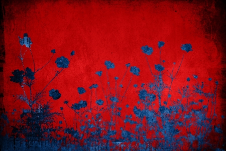 floral style textures with space for text or imageの写真素材