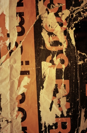 old vintage paper posters grunge textures and backgroundsの写真素材