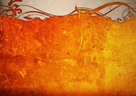 highly Detailed textured grunge background frame with space for your projectsの写真素材