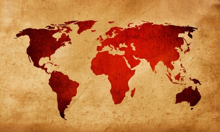 world map textures and backgrounds for your designの写真素材