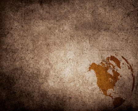 aged America map-vintage artworkの写真素材