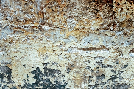 Brown grungy wall - Sandstone surface backgroundの写真素材