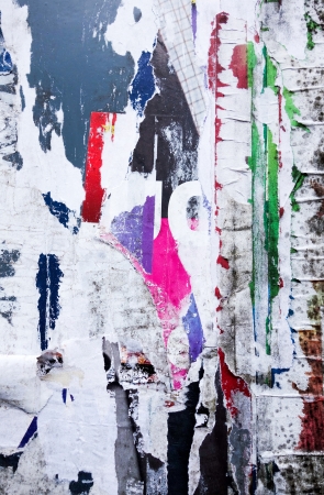 Old posters grunge textures and backgroundsの写真素材