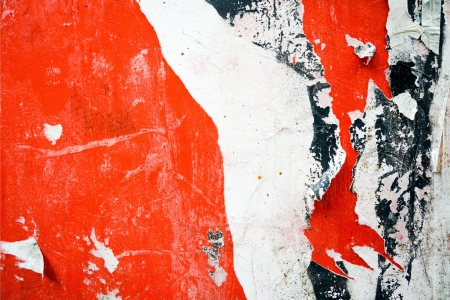 Old posters grunge textures and backgrounds の写真素材