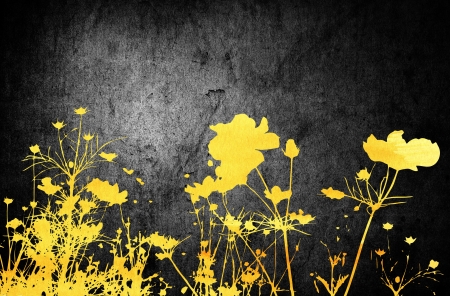 floral style textures with space for text or imageの写真素材
