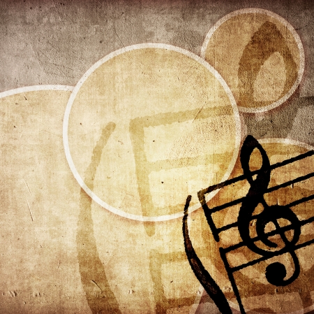 Abstract grunge melody textures and backgrounds with space の写真素材