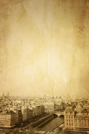 old-fashioned paris franceの写真素材