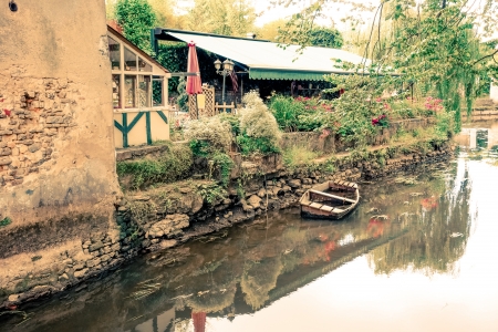 antique Village building in france Europeの写真素材