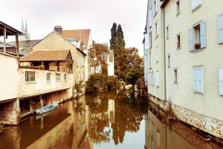 Antique Village in france Europeの写真素材