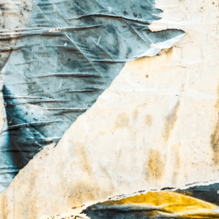 Old posters grunge textures and backgrounds の写真素材