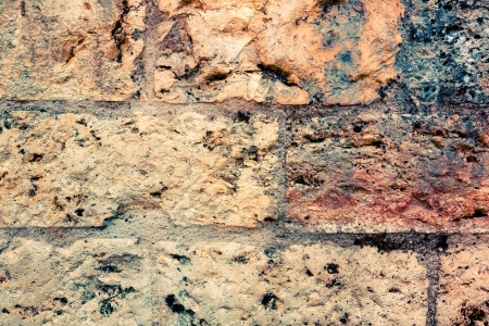 Old brick wall textures and backgroundsの写真素材