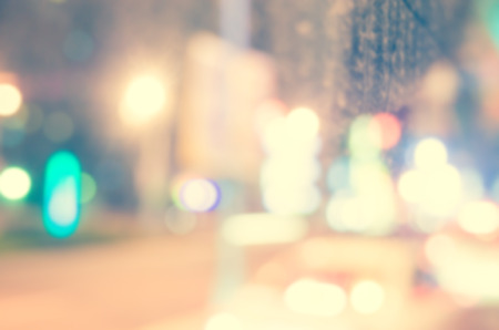 abstract background with bokeh defocused lights and shadow の写真素材