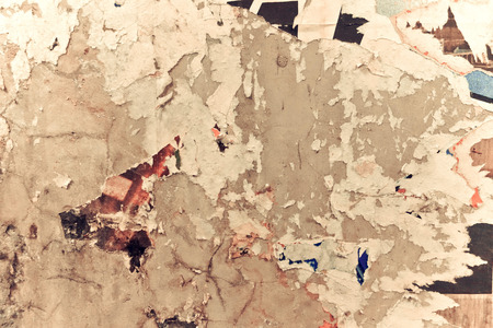 Old posters grunge textures and backgroundsの写真素材