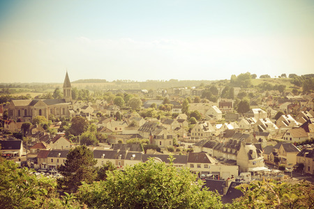Antique Village in france Europeの写真素材