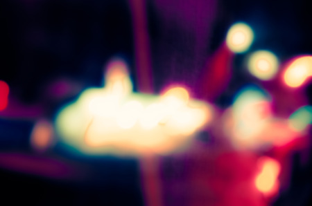 abstract background with bokeh defocused lights and shadow の写真素材