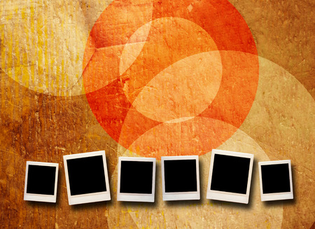 Blank photo frame の写真素材