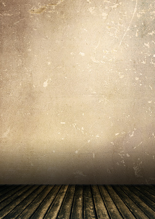 blank grunge room interior,may use as background の写真素材