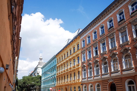 VIENNA, AUSTRIA-July 3 : old town main street on July 3, 2014.Vienna is the capital and largest city of Austria. のeditorial素材
