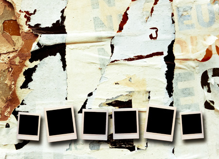 Blank photo frame の写真素材