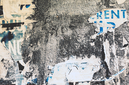 Old posters grunge textures and backgrounds