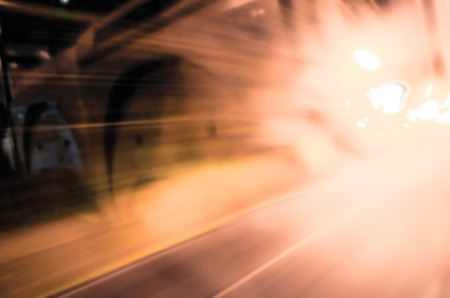 abstract background with bokeh defocused lights and shadow の写真素材