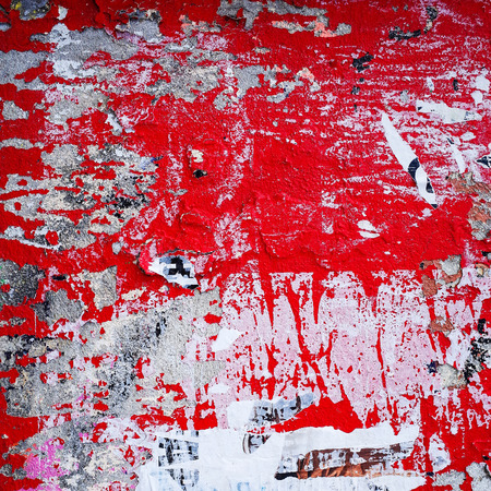 Old posters grunge textures and backgroundsの写真素材