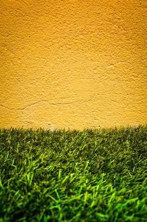 Brown grungy wall - Sandstone surface backgroundの写真素材