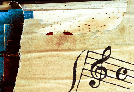 Abstract grunge melody textures and backgrounds - perfect background with space for text or imageの写真素材