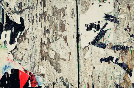 Old posters grunge textures and backgroundsの写真素材