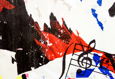 Abstract grunge melody textures and backgrounds - perfect background with space for text or imageの写真素材