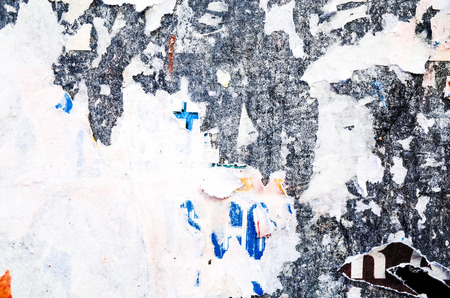 Old posters grunge textures and backgroundsの写真素材