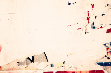 Old posters grunge textures and backgroundsの写真素材