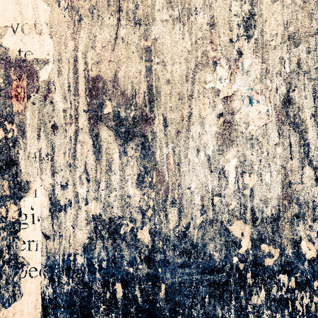 Old posters grunge textures and backgroundsの写真素材