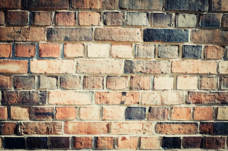 Old red brick wall textures and backgrounds