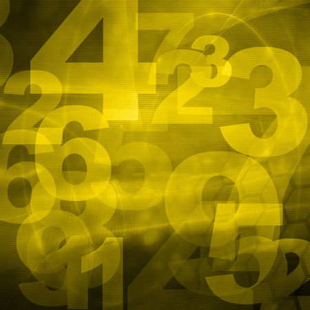 retro style numbers-background in grunge styleの写真素材