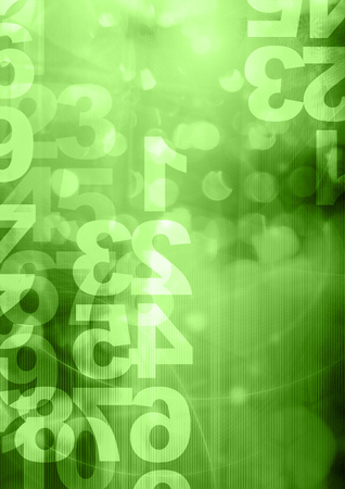 retro style numbers-background in grunge styleの写真素材