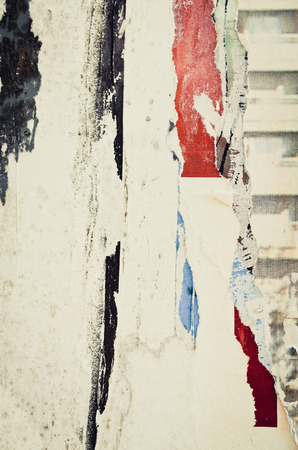 Old posters grunge textures and backgroundsの写真素材