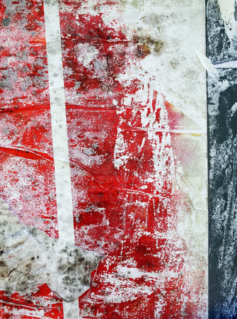 Old posters grunge textures and backgroundsの写真素材