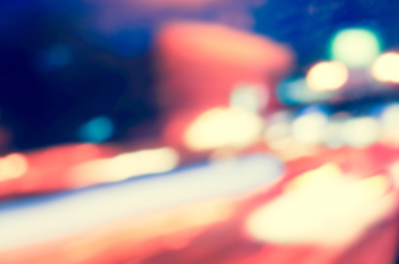 abstract background with bokeh defocused lights and shadowの写真素材